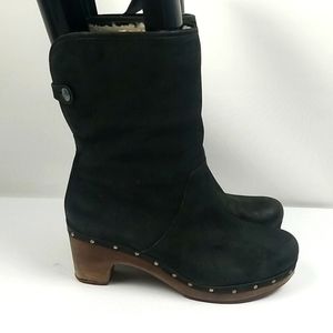Ugg Lynnea Suede Boots Black Size 9
